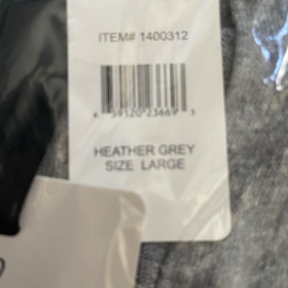 matty m soft heather gray long duster cardigan Large NWT - Picture 8 of 10